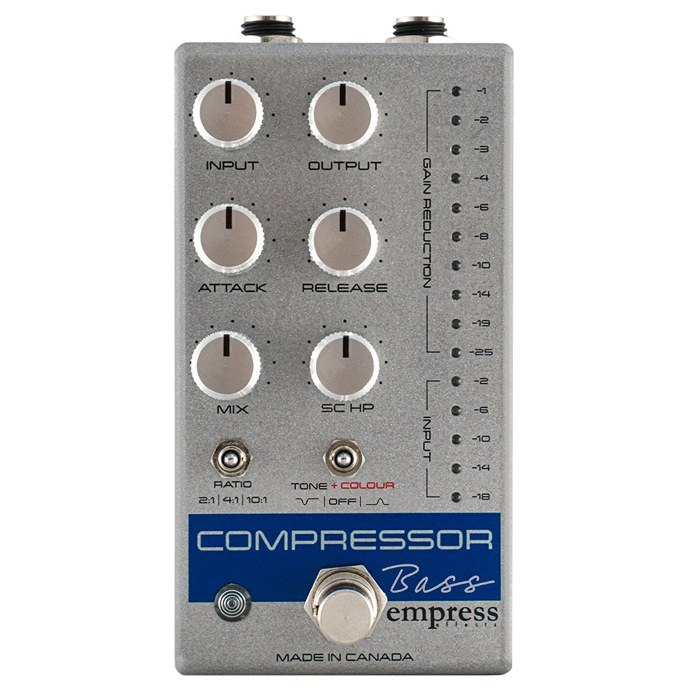 Empress Effects Bass Compressor Guitar Pedal