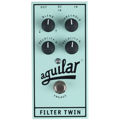 Aguilar Filter Twin Dual Envelope Filter Bass Guitar Pedal – Music