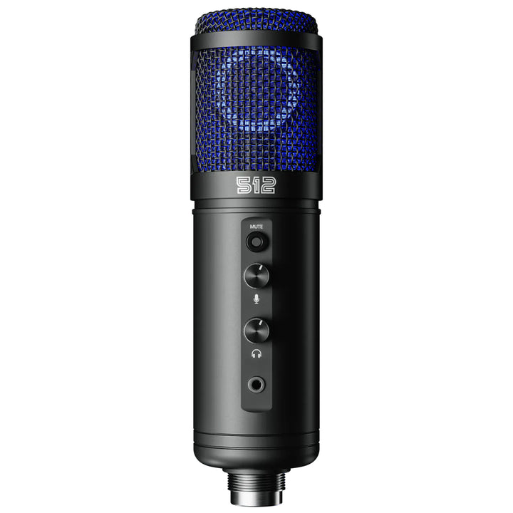 512 Audio TEMPEST Large-Diaphragm Studio Condenser USB Microphone