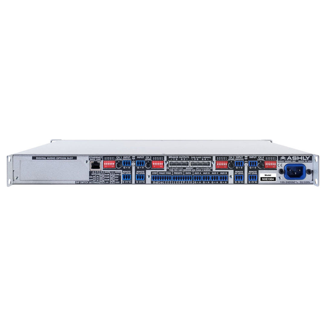 Ashly Networked w/ Protea DSP 4x150W @2Ohms