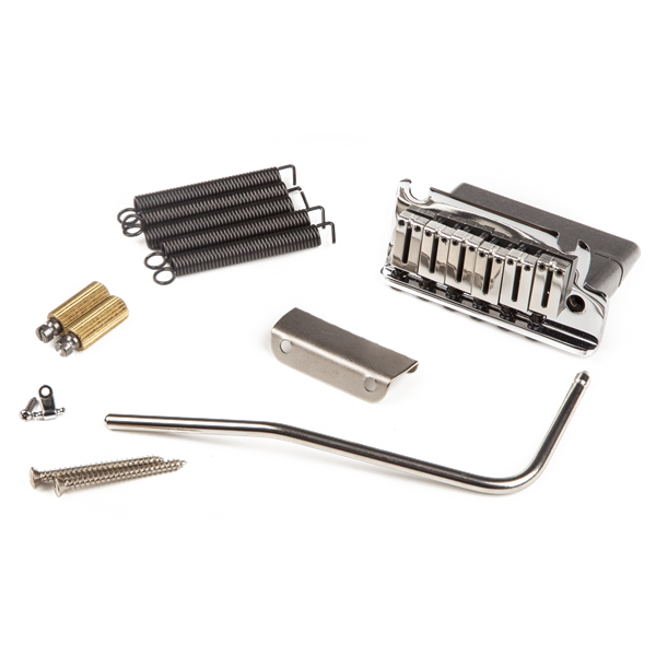 Fender American Deluxe Stratocaster Bridge Assembly ('86-Present) - Polished Chrome