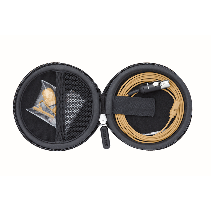 Shure UL4 Cardioid Lavalier microphone with TQG connector - Tan
