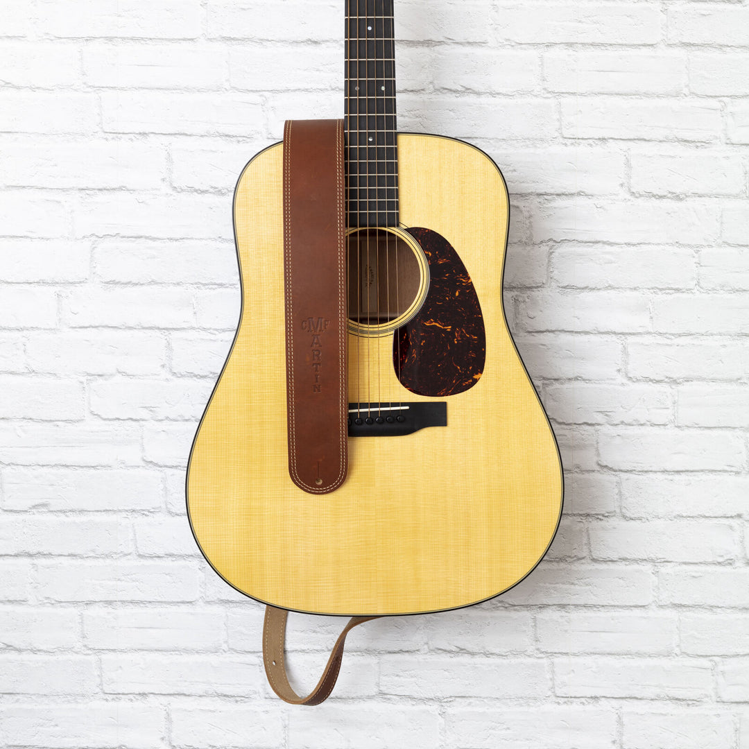 Martin 18A0012 Soft Leather Guitar Strap - Brown