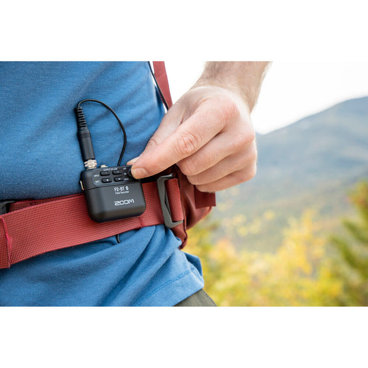 Zoom F2-BT Ultracompact Bluetooth-Enabled Portable Field Recorder with Lavalier Microphone