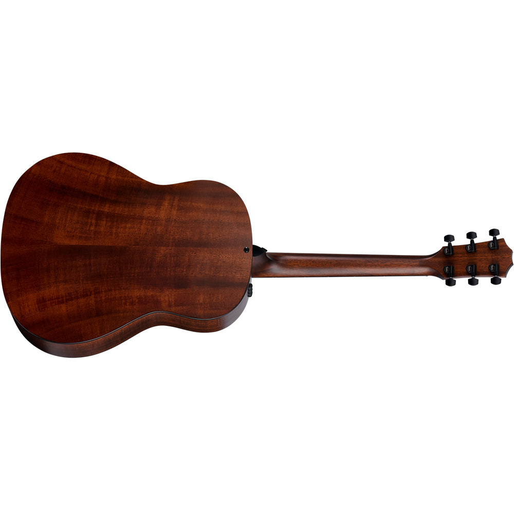 Taylor Guitars 327e, West African Crelicam Ebony Fretboard, Expression System ® 2 Electronics, Non-cutaway with Taylor Deluxe Hardshell-Western Floral Case