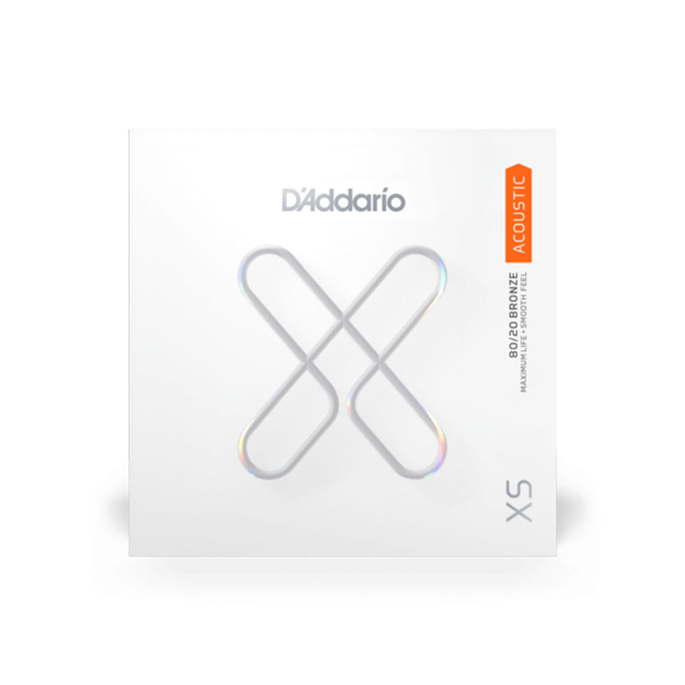 D'Addario XS SINGLE 80/20 BRZ WOUND 032