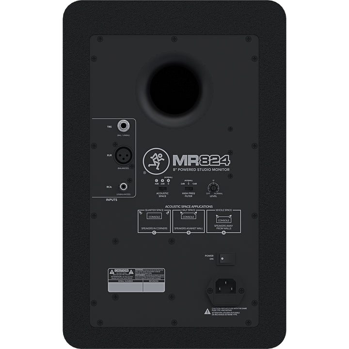 Mackie MR824 Powered Studio Monitor - 8'' (Each)