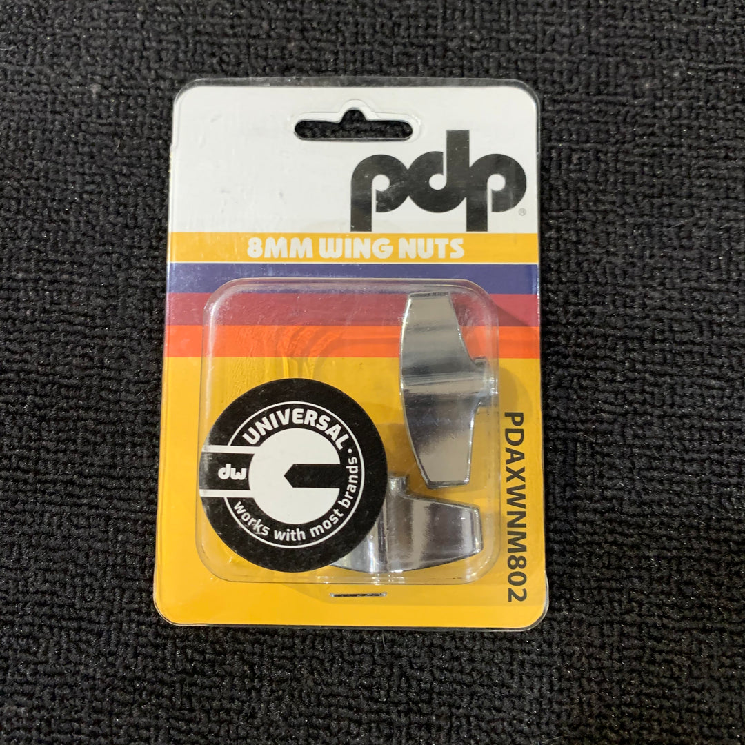 PDP PDAXWNM802 8mm Thread Wing Nuts 2-Pack