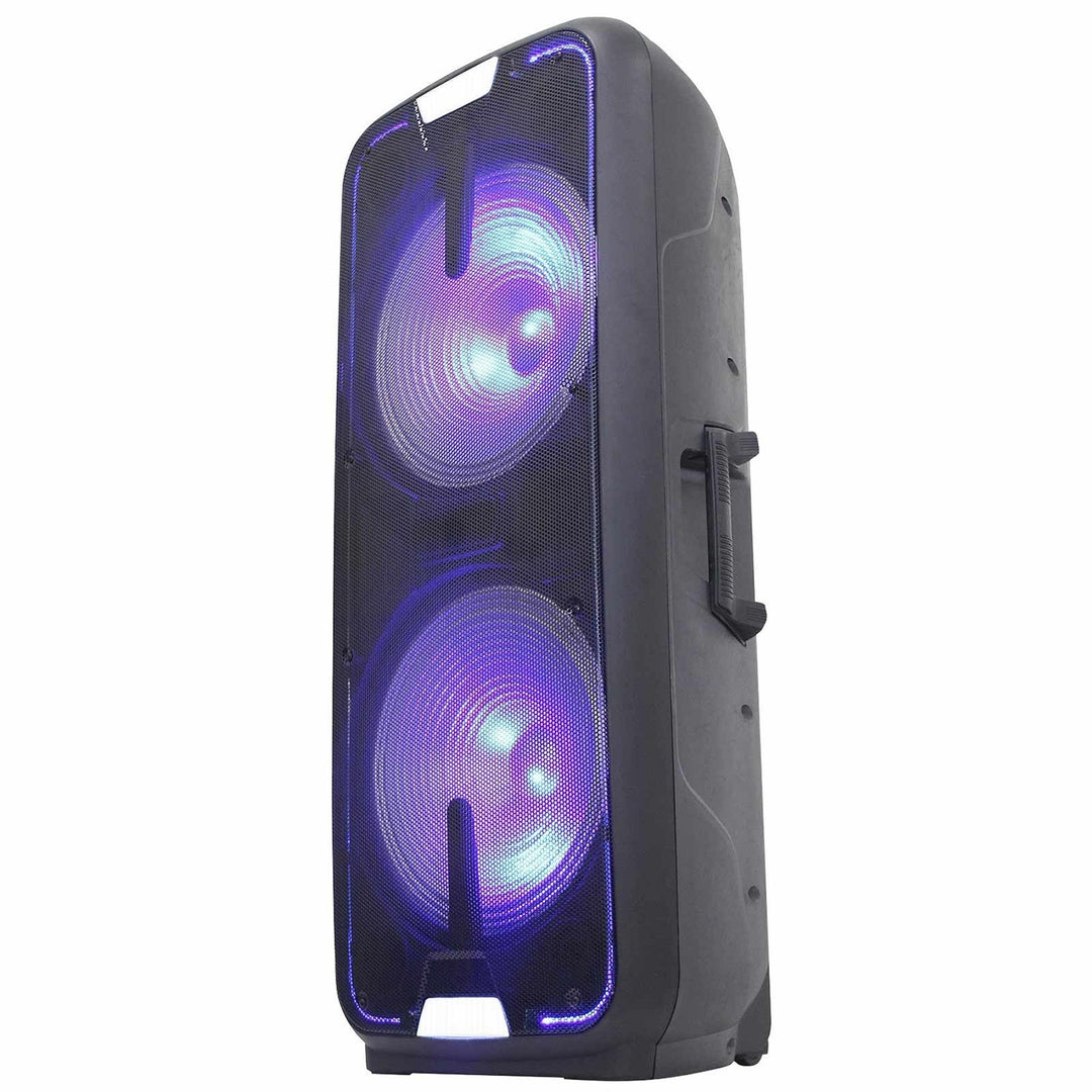 Gemini GSX-L2515BTB Portable Bluetooth Party Speaker - Dual 15”