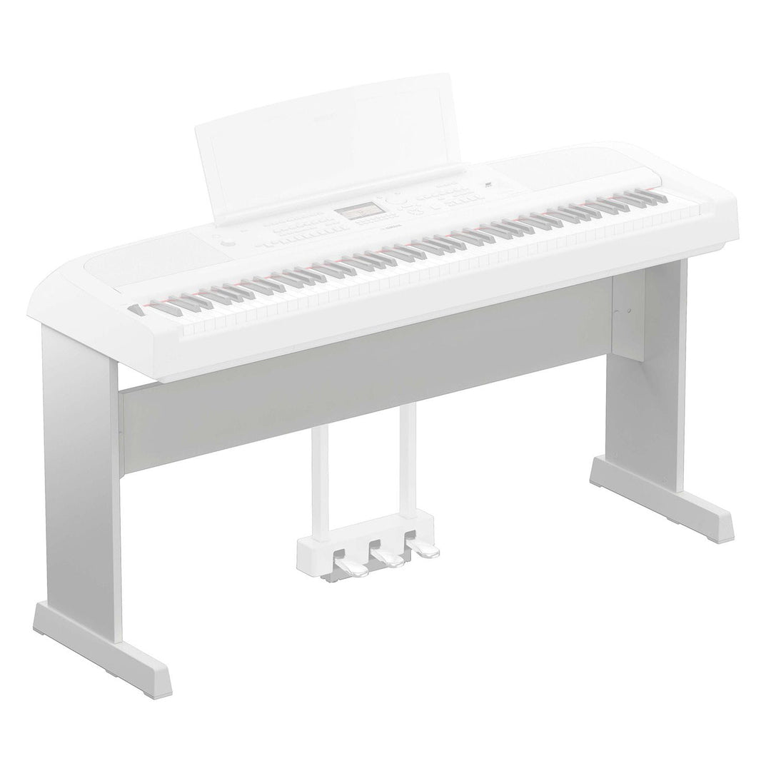 Yamaha L300 Keyboard Stand for DGX670 Digital Piano - White