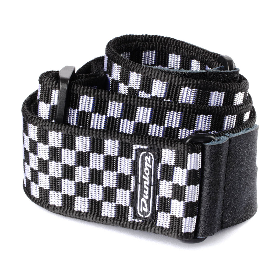 Dunlop D38-31BK Strap B&W Check