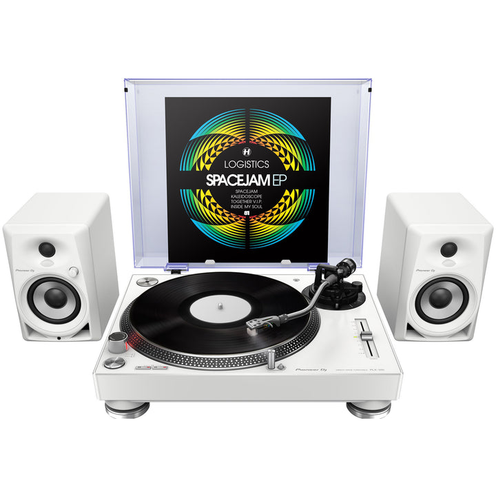 Pioneer DJ PLX-500 High-Torque Direct Drive Turntable - White