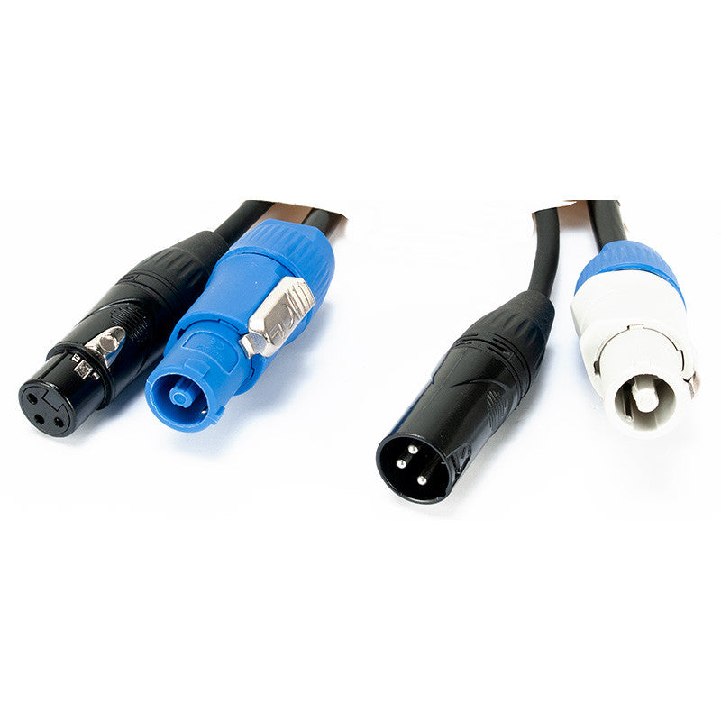 Accu-Cable Powercon / DMX Extension Cable 6 Feet