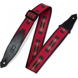 Levy's MSSN80-RED Polypropylene Guitar Straps
