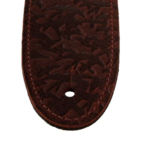 PRS 2.5" Leather Bird Swarm Strap, Rust