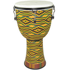Tycoon TFJ-12 K - Djembe Tuneable Fiberglasss-Kente Finish