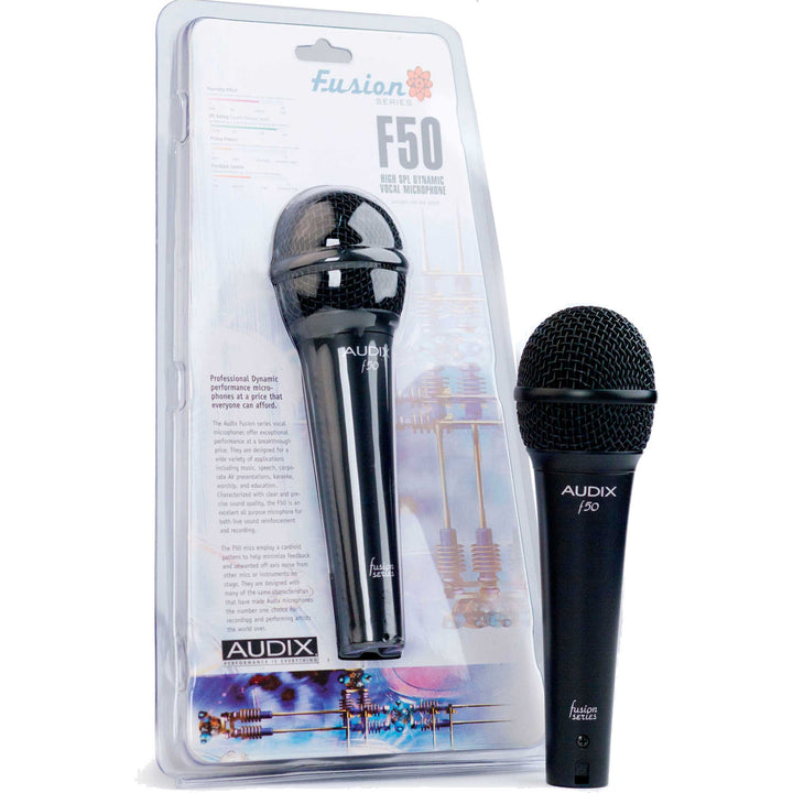 Audix f50 Fusion Series Handheld Cardioid Dynamic Microphone