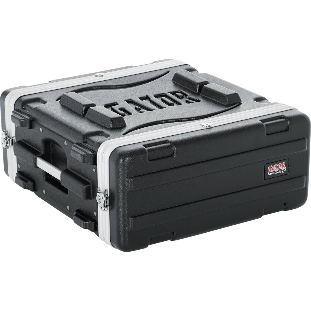 Gator GR-4L 4U Polyethylene 19'' Rack, 19.5'' Deep, Locking Lids