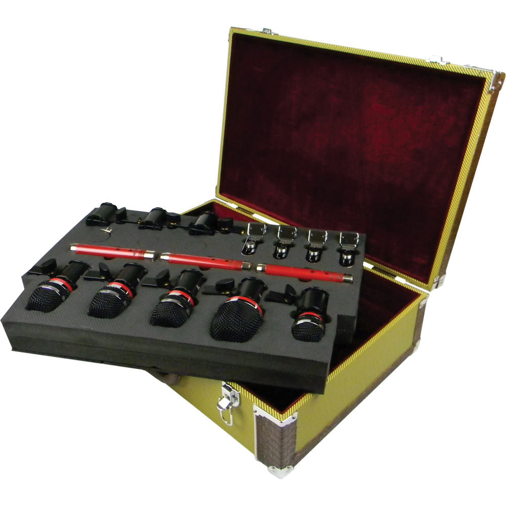 Avantone Pro CDMK8 8-Mic Drum Microphone Kit (1x MONDO, 1x ADM, 3x ATOM, 3x CK-1)