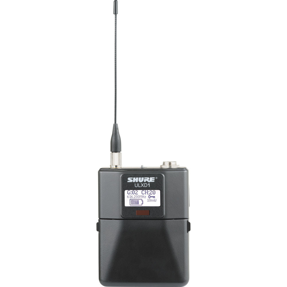 Shure ULXD1LEMO3-V50 Digital Wireless Bodypack Transmitter with LEMO3 (V50: 174 to 216 MHz)