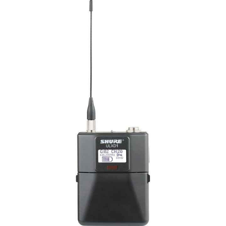 Shure ULXD1LEMO3-V50 Digital Wireless Bodypack Transmitter with LEMO3 (V50: 174 to 216 MHz)