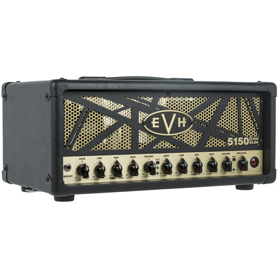 EVH 5150III 50W EL34 Guitar Amp Head - Black and Gold