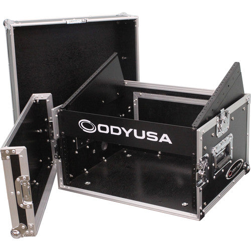 Odyssey FR0804 Flight Ready Combo Rack (8RU Top Rack, 4RU Bottom Rack)