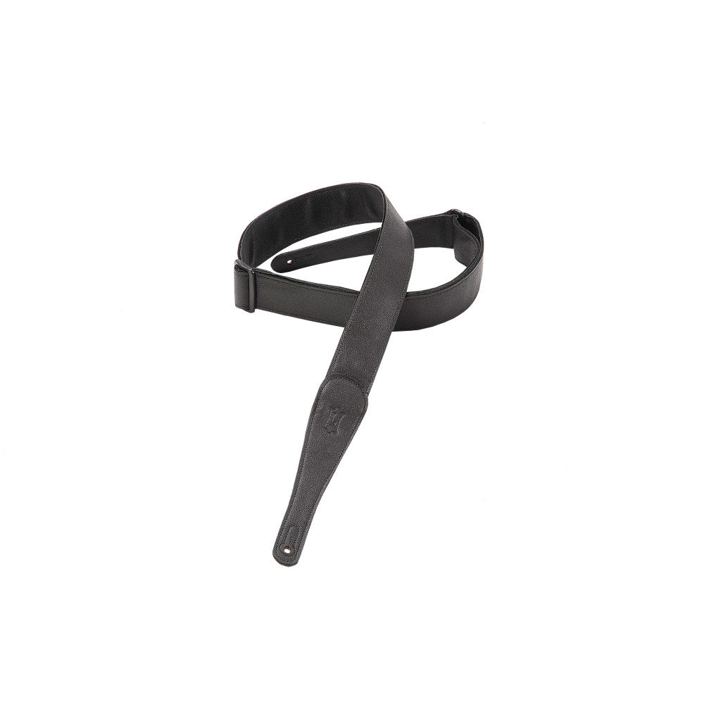 Levy's M7GG-BLK Garment Leather Guitar Straps