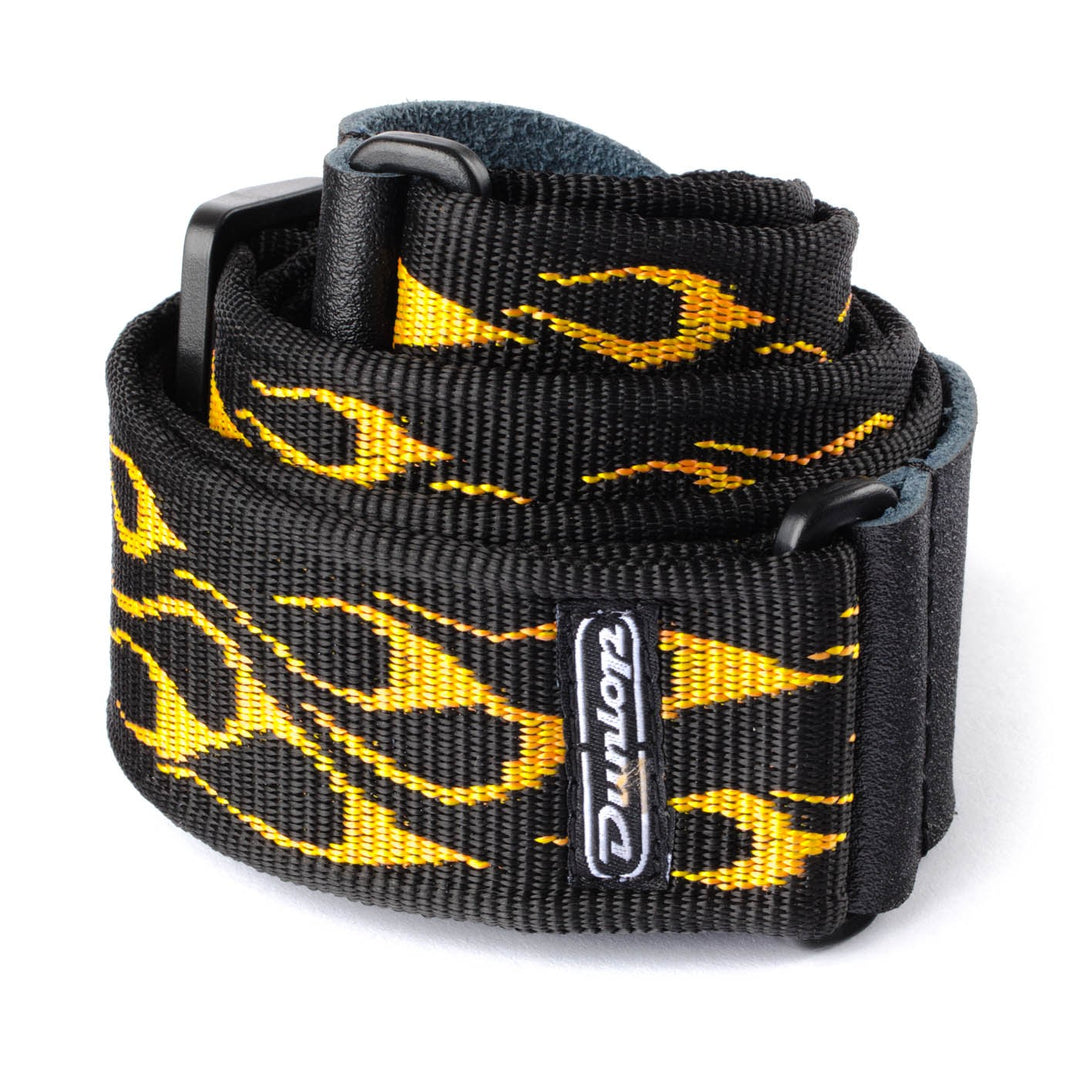 Dunlop D38-11OY Strap Flambe Orange/Yellow