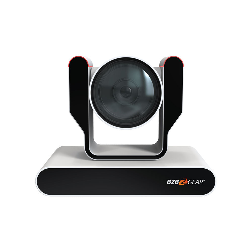 BZBGEAR UPTZ Series Live Streaming PTZ Camera with Tally Lights (White)