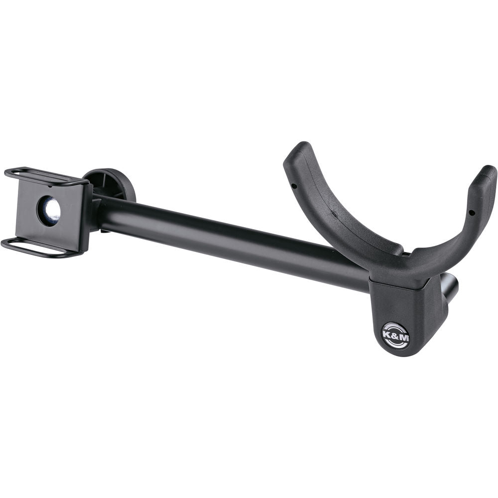 K&M 13497 Double Bass Holder for 13460 Bass Stool - Black