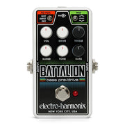 Electro-Harmonix NANO BATTALION Bass Preamp Overdrive Pedal