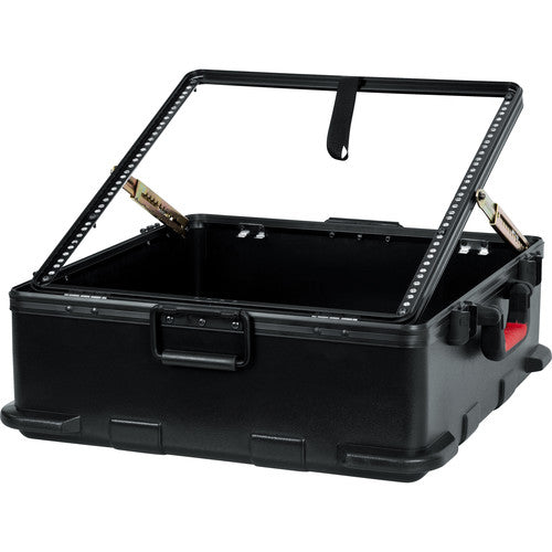 Gator GTSA-MIX12PU TSA Series ATA Molded Polyethylene Mixer Case with 12U Pop-Up Rack Rails