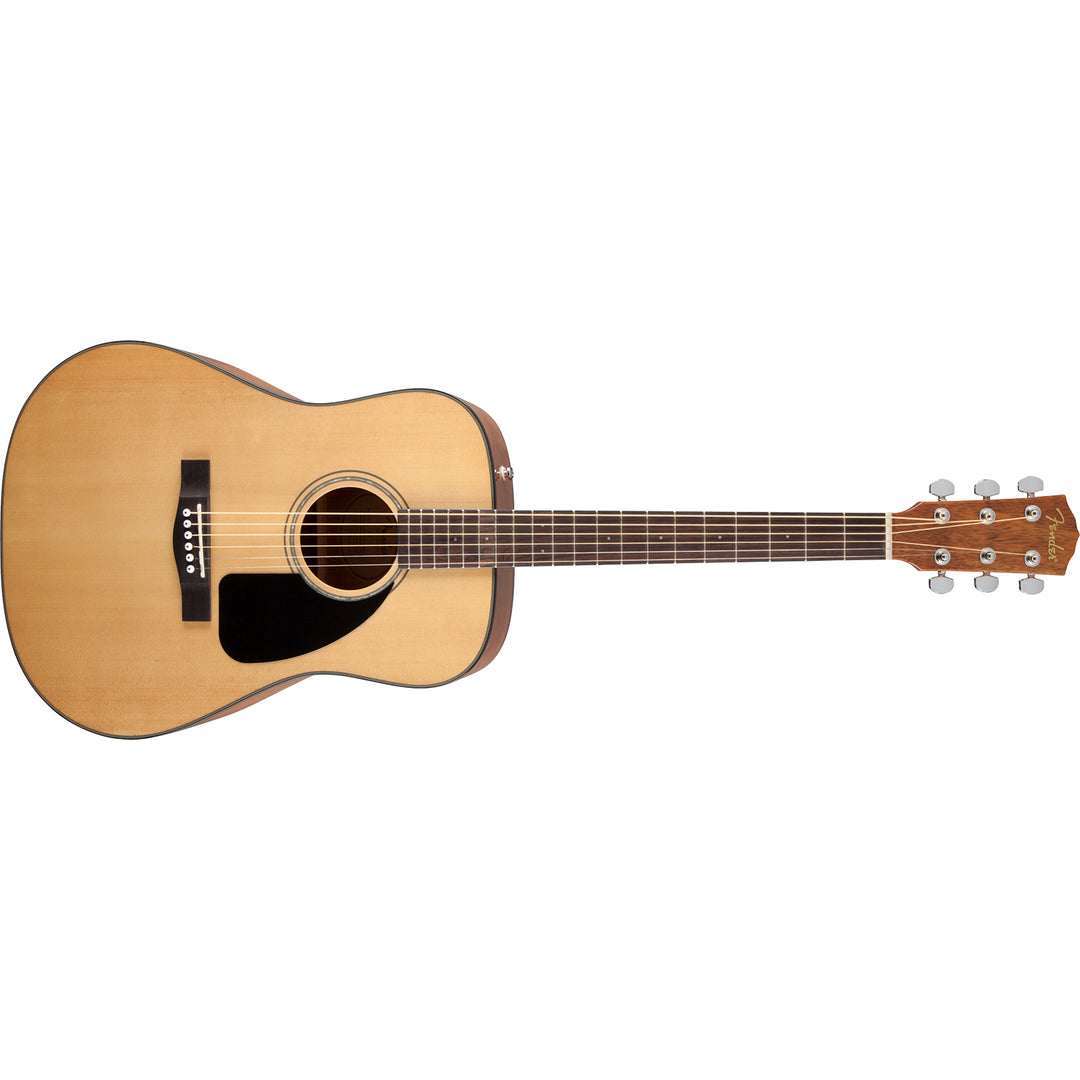 Fender CD-60 Dreadnought V3 Walnut Fingerboard Acoustic Guitar w/ Case (Natural)