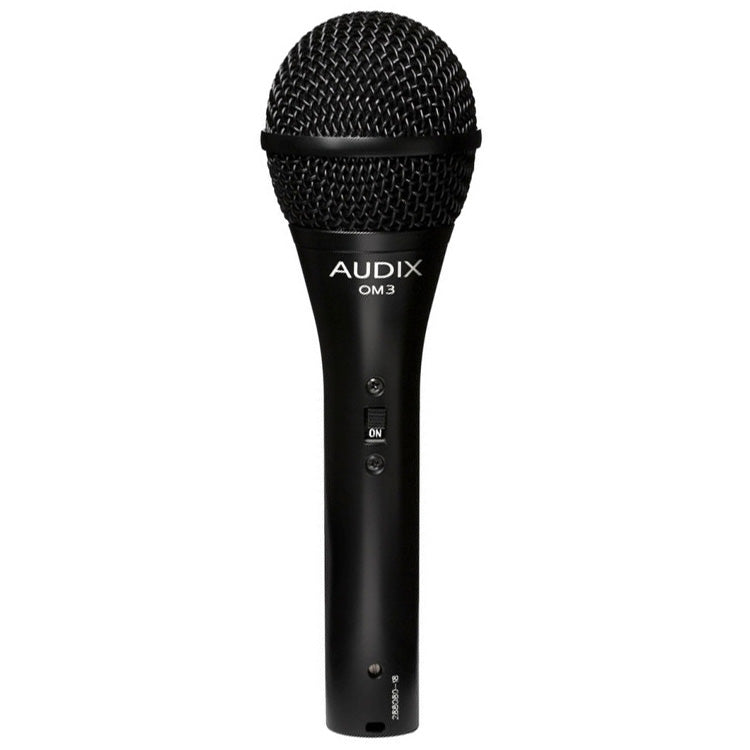 Audix OM3 Handheld Hypercardioid Dynamic Microphone w/ Switch