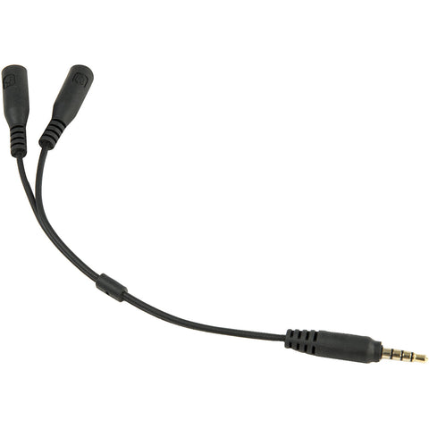 Listen Technologies LA-436 - Microphone Input / Headphone Output Cable