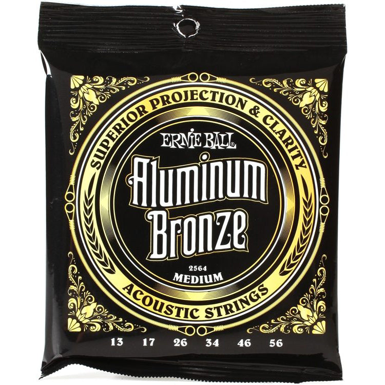 Ernie Ball 2564EB ALUMINUM BRONZE MEDIUM 13-56