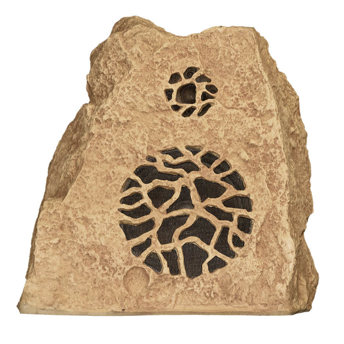 Rockustics 8" High Power Outdoor Rock Speaker in Sandstone