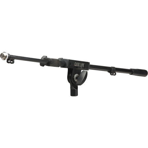 Quiklok A386BK Telescoping Boom Arm 22-40'' (Black)