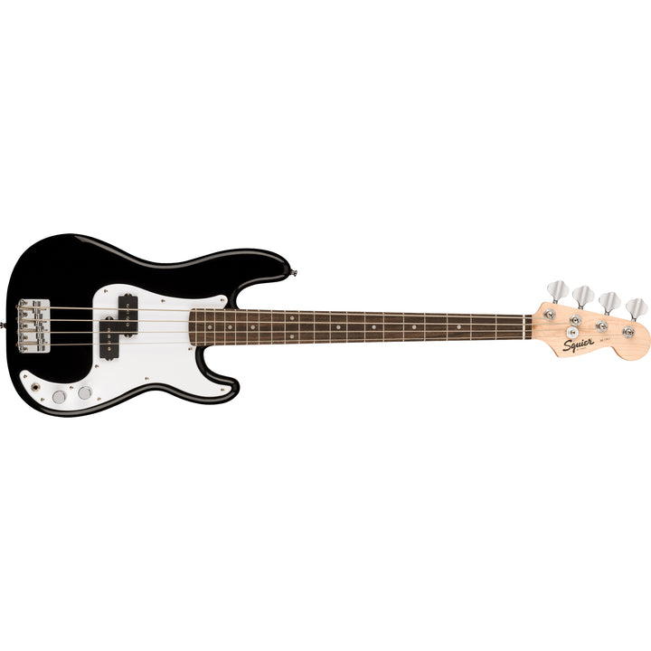 Squier Mini Precision Bass Laurel Fingerboard Electric Bass Guitar - Black
