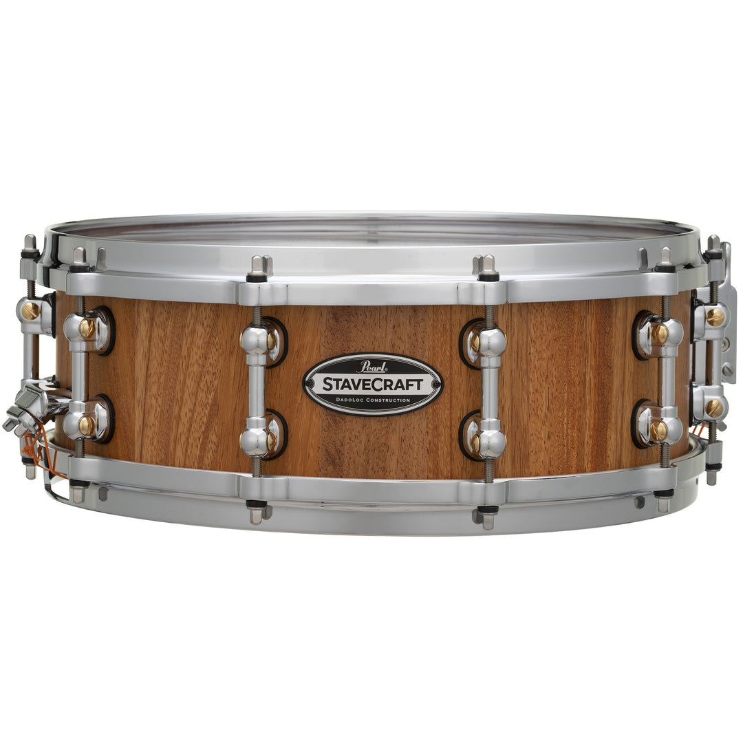 Pearl SCD1450MK StaveCraft 14''x5'' Makha Snare Drum - Hand-Rubbed Natural