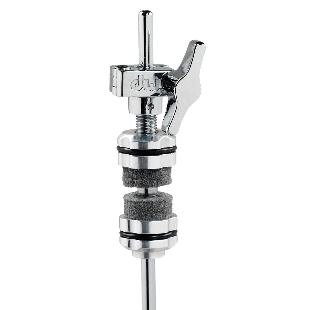 DW CPMDDHH2BK Machined Direct Drive Hi Hat - 2 Legs w/ Black Footboard & Heel