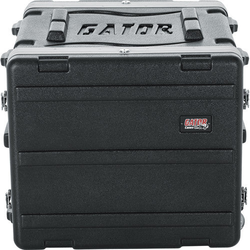 Gator GRR8L 8U Polyethylene, 19'' Roller Rack With Wheels, Pull-Out Handle