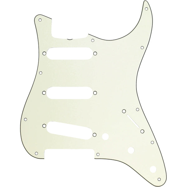 Fender Pickguard for Stratocaster S/S/S 11-Hole Vintage Mount w/ Truss Rod Notch 3-Ply - Mint Green