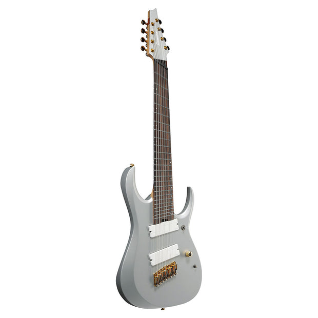 Ibanez RGDMS8CSM RGD Axe Desing Lab Multi-scale 8-String Electric Guitar - Classic Silver Matte