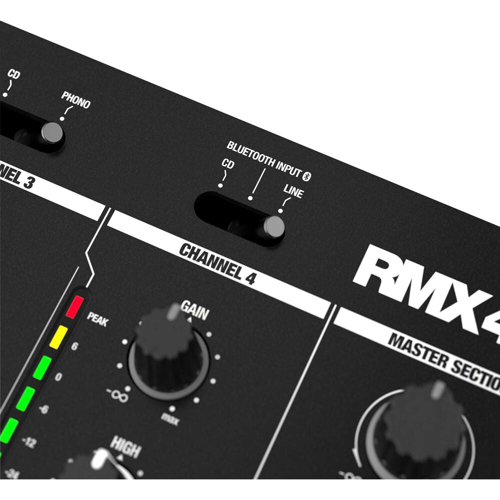 Reloop RMX-44 BT 4-Channel Bluetooth DJ Mixer