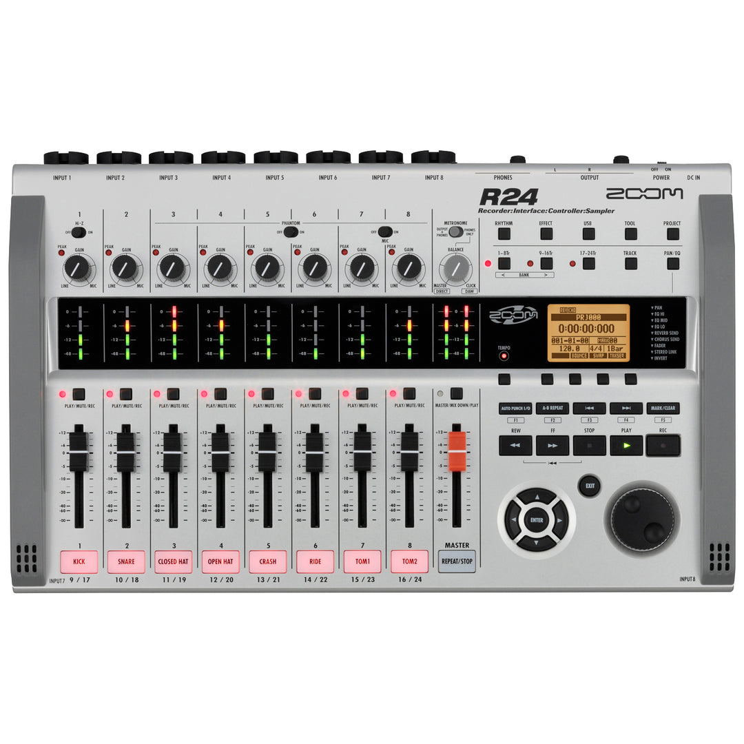 Zoom R24 Recorder Interface Controller Sampler