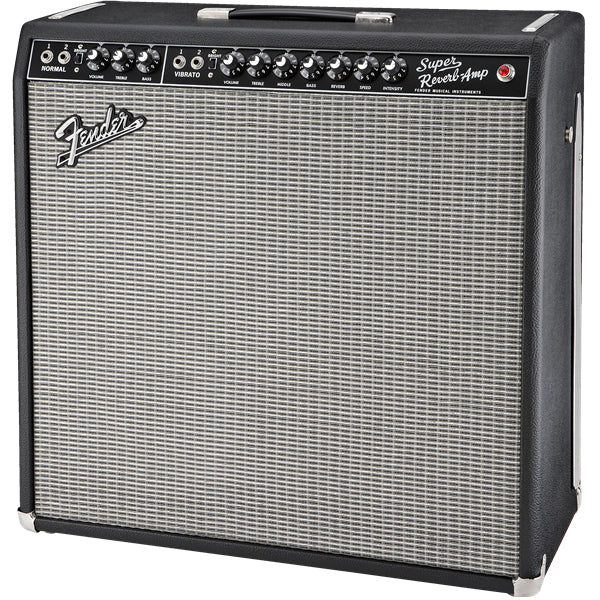 Fender '65 Super Reverb Guitar Combo Amplifier - Black & Silver