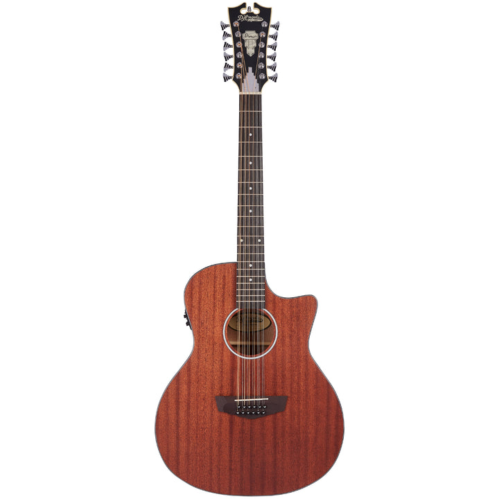 D’Angelico Premier Fulton LS 12-String Acoustic Guitar - Natural Mahogany