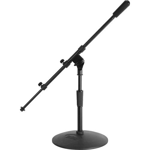 On-Stage MS9409 - Pro Kick Drum Mic Stand with Telescoping Shaft and Adjustable Boom (Height: 9 to 13'')